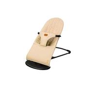 Asalvo Transat bébé Paradise 2 en 1 lavable bascule inclinable harnais 3 points Beige