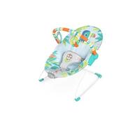 Bright Starts Transat bébé Rainforest Vibes – Vibrations apaisantes, barre amovible – Multicolore