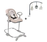 Transat bébé Up & Down V4 Argile + Arche de jeux