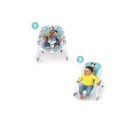 DISNEY BABY Rocker Disney baby Mickey, évolutif, bleu, jusqu'à 30 mois blanc TU