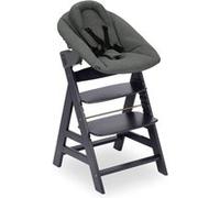 Transat chaise haute alpha Set Plus Dark Grey Gris G