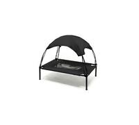 Transat chien 122 m 30 kg max lit surélevé protection soleil xl relax noir 16_0000532