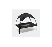 Transat chien 60 cm 15 kg max lit surélevé protection soleil s relax noir 16_0000533