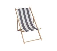 Transat Chilienne Cancale JARDIN PRIVE Pliable et sans entretien Toile fi e Multipo