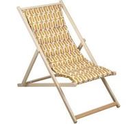 Transat Chilienne Matelassée - Jardin Prive - Electro - Cumin - F100