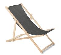 Transat Classique Chaise longue Jardin en bois Melange GreenBlue GB183M