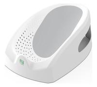 Ingenuity Transat de bain pour bébé Easy Rinse – Fond souple antidérapant, 0–6 mois – Blanc