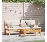 Transat de jardin Sièges extérieurs terrasse moderne patio réglables vidaXL vida