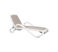 Transat Dossier inclinable Empilable Nardi Polypropylène Fibre de verre Alfa 40416.00.124 Tortora