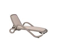 Transat Dossier inclinable Empilable Nardi Polypropylène Fibre de verre Alfa 40416.10.124 Tortora