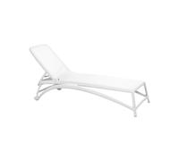 Transat Dossier inclinable Empilable Nardi Polypropylène Fibre de verre Atlantico 40450.00.107 Bianco