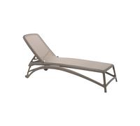 Transat Dossier inclinable Empilable Nardi Polypropylène Fibre de verre Atlantico 40450.10.104 Tortora