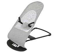 Transat Evolutif Original, Transat et Siège Sauteur avec Vibrations Apaisantes, Balancelle, Arche, Dossier réglable, Dès la Naissance à 18 kg(88 * 40 * 51,5 cm-gris)