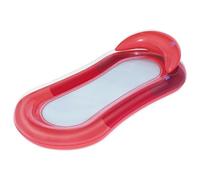 Transat Gonflable de Piscine Bestway Aqua Lounge en Vinyle Solide avec Appui-tête Confortable et Plancher en Filet, Taille 1,6 x 0,84 m, Chaise Longue Flottante pour détente au Soleil