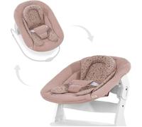 Hauck Transat balancelle pour chaise haute évolutive Alpha 2en1 Bambi rose
