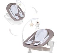 Transat - HAUCK - Alpha Bouncer Deluxe - Avec arche à jouets - Beige