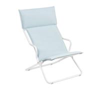 Transat Jardin Pliable - Chilienne Matelassé - Lounger - Hedona - Bleu Celadon - Lafuma Mobilier