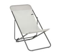 Transat Jardin Pliable - Chilienne Multi-positions : Largeur 52 Cm - Transatube 2 - - Beige Seigle - Lafuma Mobilier