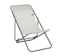Transat Jardin Pliant Multi-positions - Largeur 52cm - Transatube 2 - Batyline® Iso - Beige Seigle - Lafuma Mobilier