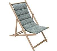 Transat JARDIN PRIVE Chilienne matelassée Norvege avocat tissu traité déperlant Multicol