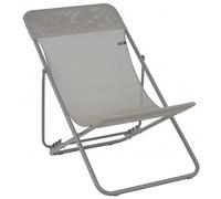 Transat Jardin Pliable - Chilienne Multi-positions - Largeur 58cm - Maxi Transat - Batyline® Iso - Marron Terre - Lafuma Mobilier