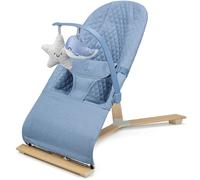 Transat Bébé Kinderkraft MIMI pliable léger dossier réglable 3 positions avec arche de jeux Nordic Breeze