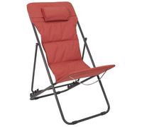 Transat pliable et ajustable Paola - Terracotta