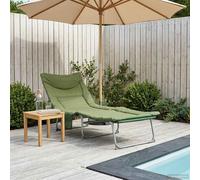 Transat pliant avec coussin pliable Sièges extérieurs inclinable vidaXL vidaXL