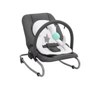 Vidaxl Transat Pour Bébé Anthracite Acier