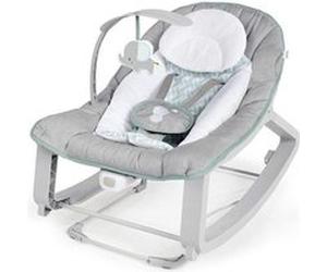 Transat/rocker 3-en-1 INGENUITY Keep Cozy Weaver Gris, vibrations, arche amovible Gris G