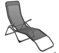 Transat ""Siesta"" en acier gris - 5 five simply smart