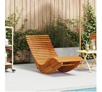 Transats à bascule 2 pcs Bois d Acacia Massif