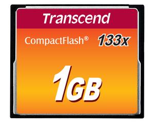 Transcend 1 GB CF 133x 1 Go CompactFlash MLC
