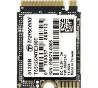 Transcend 1 TB SSD interne M.2 PCIe NVMe TS1TMTE380T