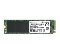 Transcend SSD MTE115S NVMe PCIe Gen3 x4 M.2 2280 2TB, 3D NAND Flash, Faible consommation, pour PC Portable/Bureau/Gaming - TS2TMTE115S