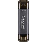 Transcend SSD Portable ESD310C 128 Go Type-A/Type-C Compatible PS4/PS5 - TS128GESD310C