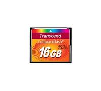 Transcend 16 go carte mémoire compactflash (cf) 133x ts16gcf133