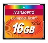 Transcend 16 go carte mémoire compactflash (cf) 133x ts16gcf133 G