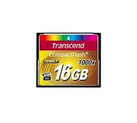 Transcend 16 go carte mémoire compactflash (cf) udma 7 1000x ts16gcf1000