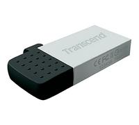Transcend 16 Go Clé USB / Micro USB OTG JetFlash 380 Argent TS16GJF380S