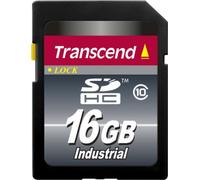 Transcend 16GB SDHC, 16 Go, SDHC, classe 10, MLC, 19 MB/s, 11 MB/s