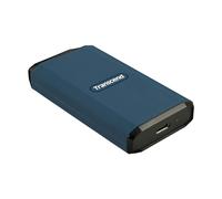 Transcend SSD externe portable ESD410C 1 To USB-C 20 Gbit/s AES 256 bits bleu foncé