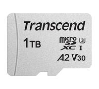 Transcend 1To USD300S Carte microSD, 100 Mo/s, 4K, U3, V30, A2 | Carte mémoire microSDXC avec adaptateur pour Nintendo Switch, Steam Deck, ROG Ally, MSI Claw, DJI, Insta360
