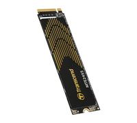 Transcend Disque SSD M.2 NVMe MTE245S PCIe Gen4x4 2280 - 250 Go, dissipateur en graphène, 3 200 Mo/s