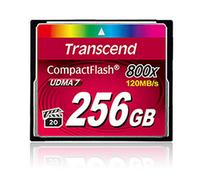 Transcend 256GB 800x CF 256 Go CompactFlash