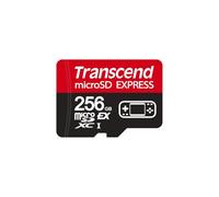 Transcend Carte microSD Express 256 Go – jusqu'à 900 Mo/s, A1, 4K/8K UHD