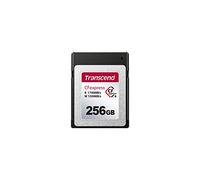 Transcend 256Go Carte mémoire CFexpress 820 2.0, 1700Mo/s, type B Gen3x2 4K | Capture vidéo à vitesse de transfert ultra-rapide