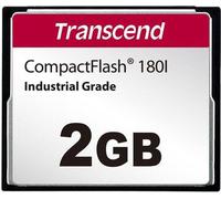 Transcend 2GB INDUSTRIAL TEMP CF180I CF CARD, (MLC) carte mémoire (mode SLC), 85MB/s R, 70MB/s W