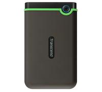 Transcend 2TB StoreJet 25M3 USB 3.1 Portable Hard Drive Rugged, Anti-Shock Resis