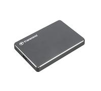 Transcend Disque dur portable StoreJet 25C3N TS2TSJ25C3N 2 To USB Type-C 3.1 Gen 1 Gris